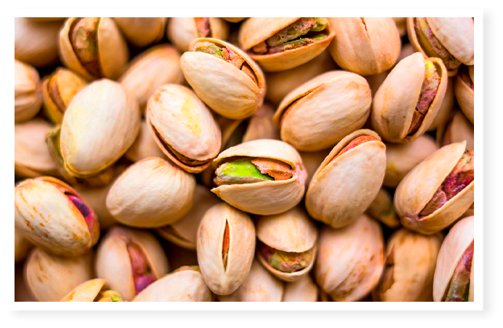pistaches grillées et salées