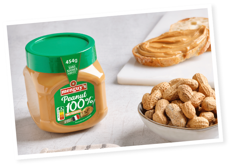 Beurre de cacahuètes 100% cacahuètes Menguy's