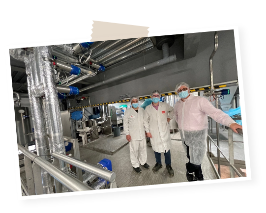 Usine de production Menguy's