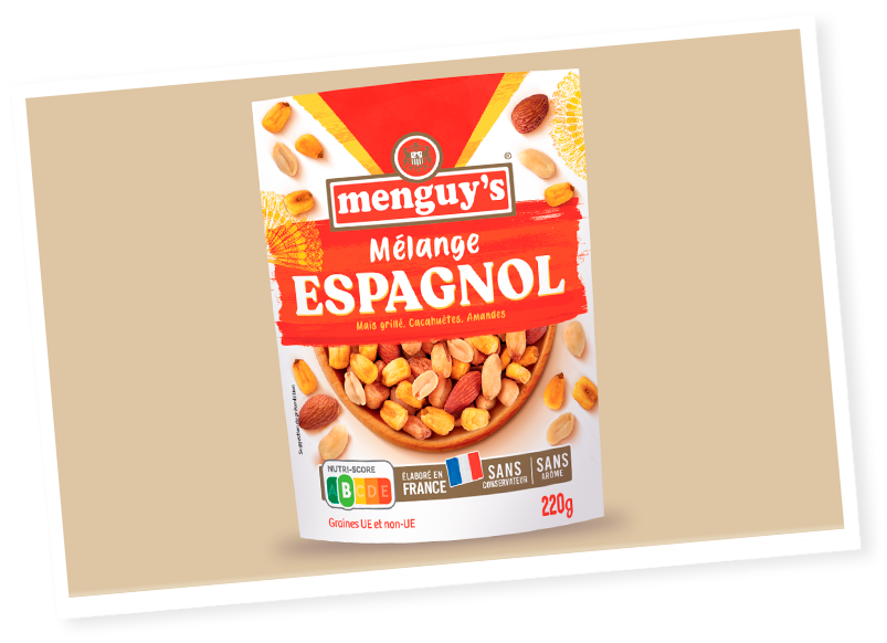 Sachet de mélange espagnol Menguy's