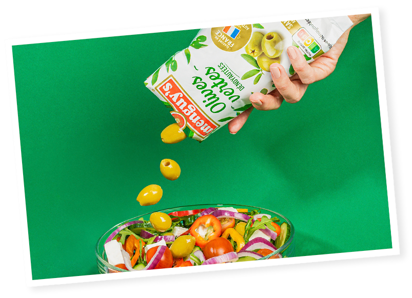 olives vertes dénoyautées Menguy's